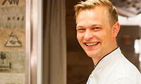 Tobias Günther, Sous Chef im Hotel Vier Jahreszeiten in Hamburg